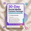 30-Day Social Media Content Package